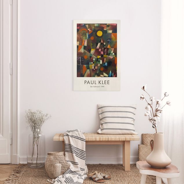 Tableaux reproduction Paul Klee - The Full Moon - Museum Edition