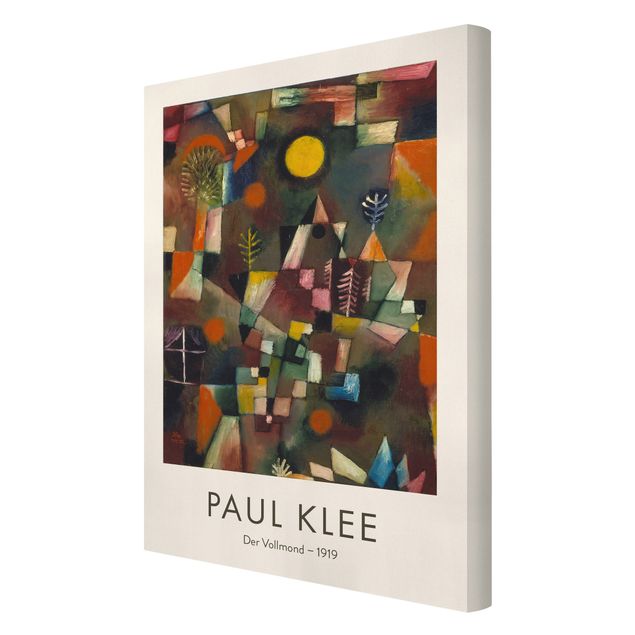 Tableau paul klee Paul Klee - The Full Moon - Museum Edition