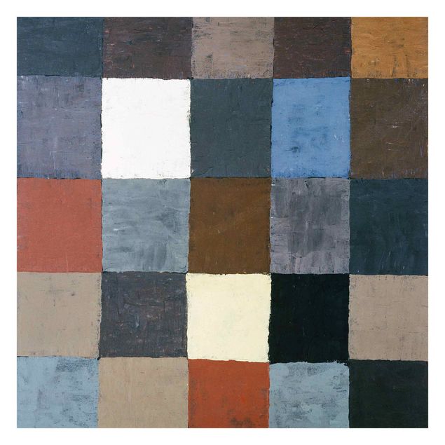 Tableaux Paul Klee Paul Klee - Tableau des couleurs (sur gris)