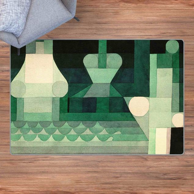 tapis motif abstrait Paul Klee – Floodgates