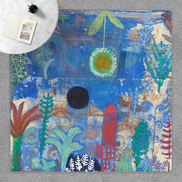 tapis fleuri Paul Klee - Sunken Landscape