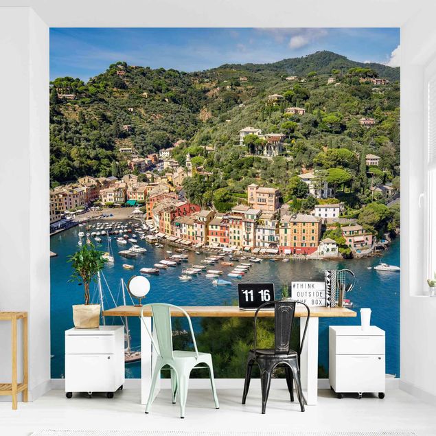 Papiers peints modernes Port de Portofino