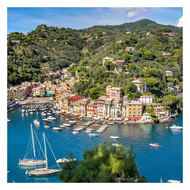 Papier peint panoramique ville Port de Portofino