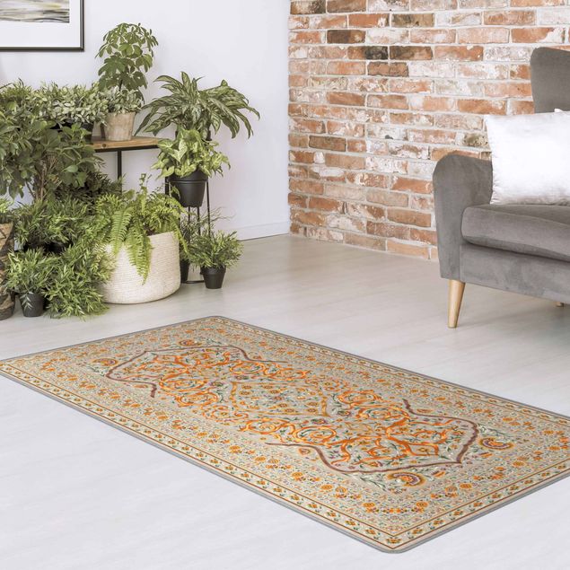 tapis style persan pas cher Magnificent Ornamental Rug Beige