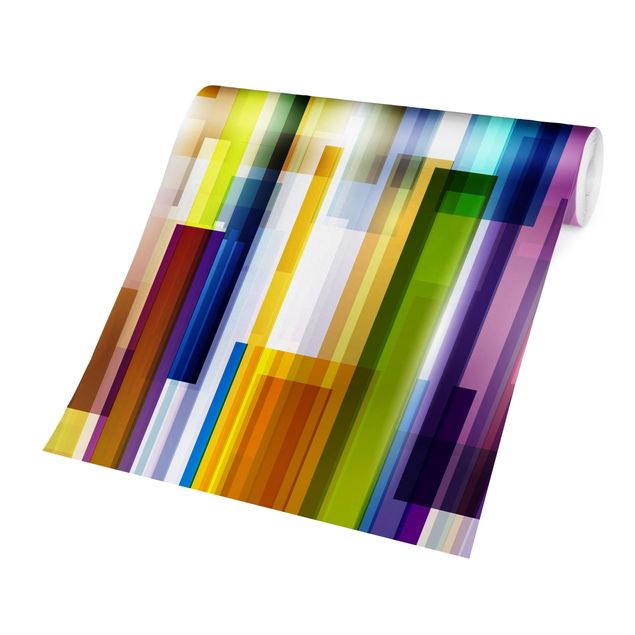 Papier peint - Rainbow Cubes