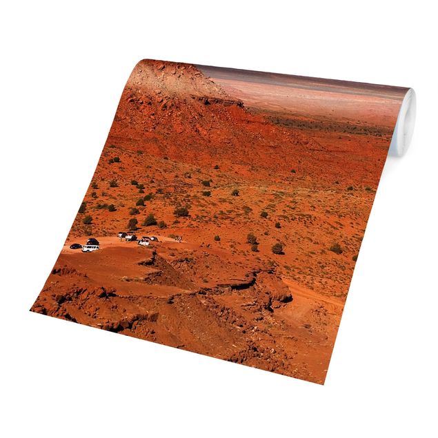 Papiers peints orange Randonnée sur le plateau du Colorado