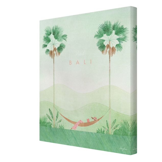 Tableaux reproduction Campagne de tourisme - Bali