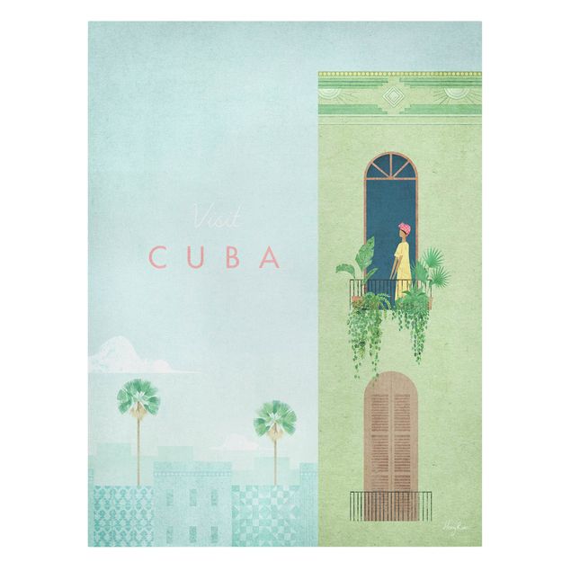 Tableaux verts Campagne touristique - Cuba
