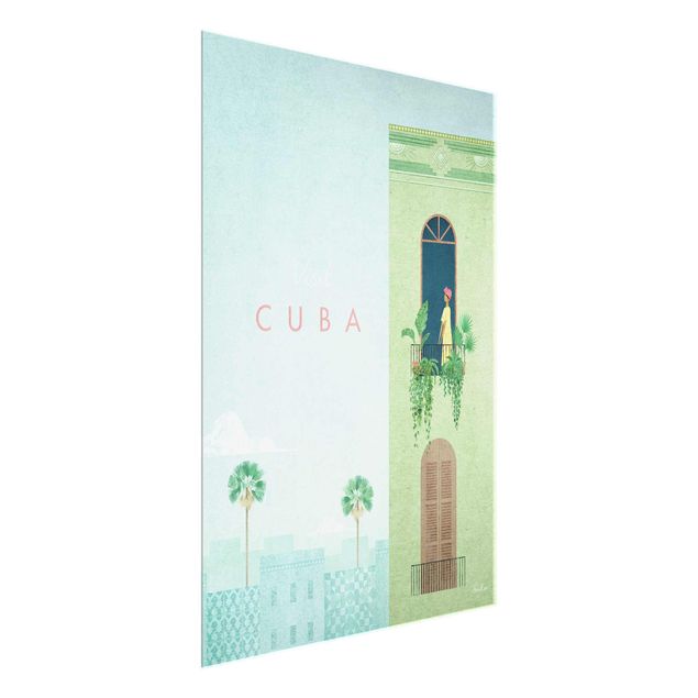 Tableau ville du monde Campagne touristique - Cuba