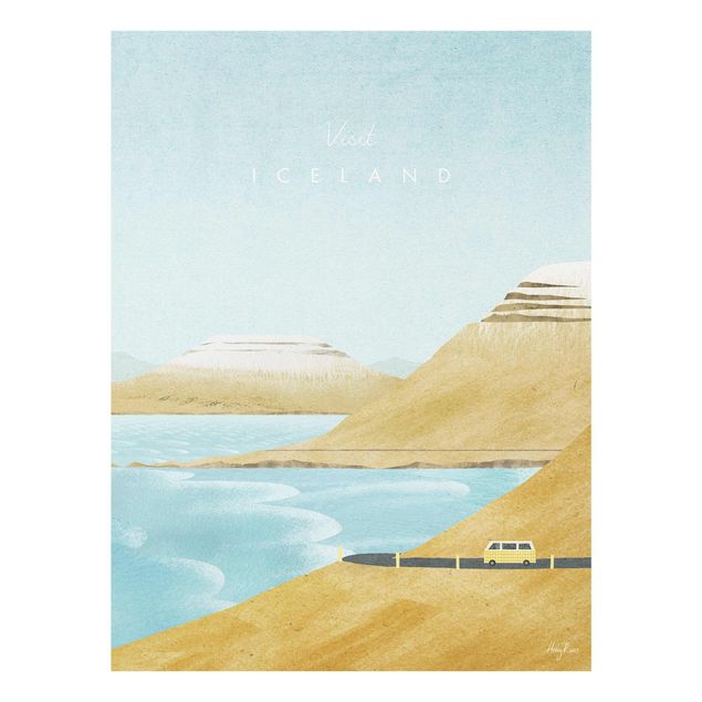 Tableaux de Henry Rivers Campagne touristique - Islande