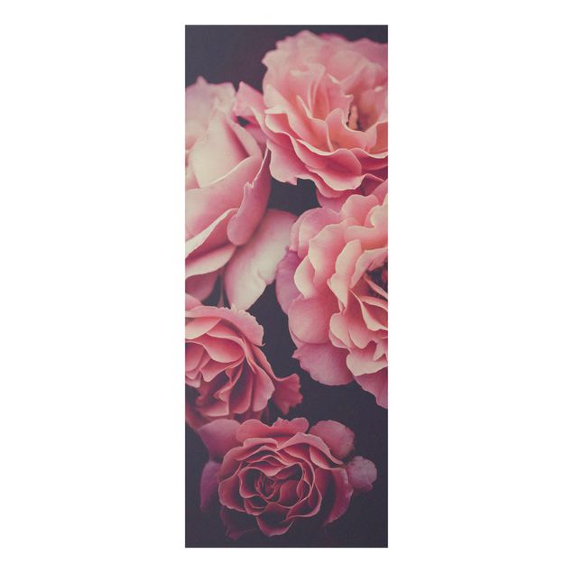 Tableaux fleurs Roses paradisiaques