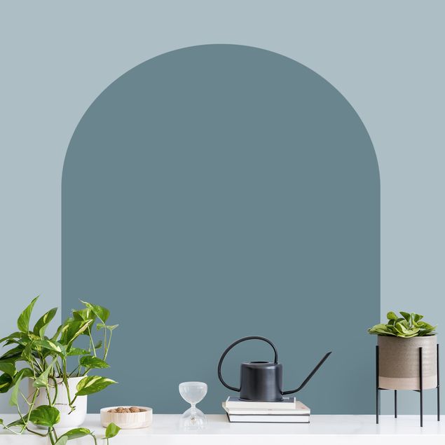 Sticker mural - Round Arch - Bluish Grey