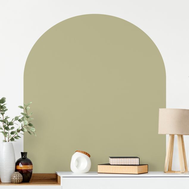 Autocollant mural Round Arch - Olive