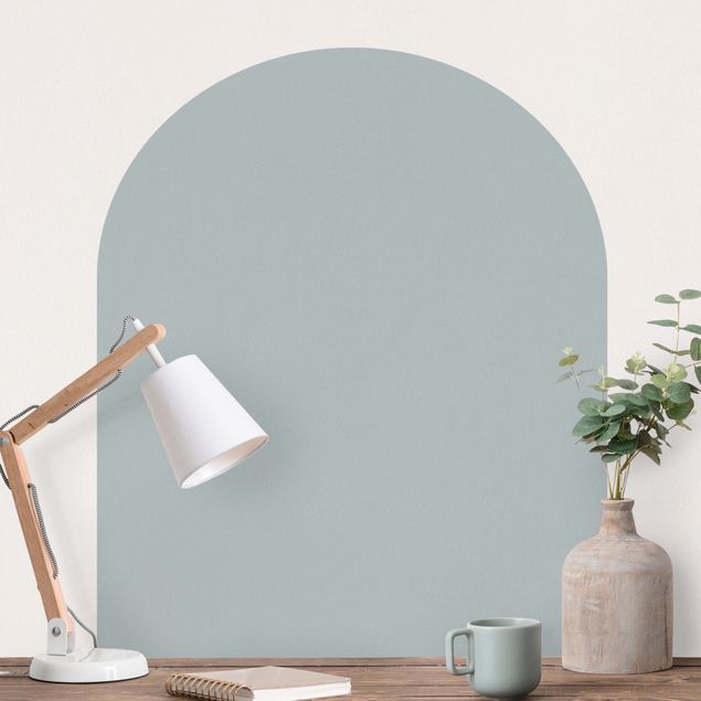 Autocollant mural Round Arch - Pigeon Blue