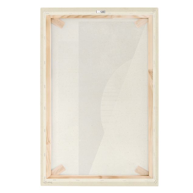 Tableau sur toile naturel - Delicate Bauhaus With Structure - Format portrait 2:3