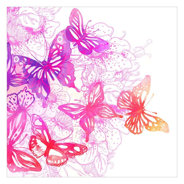 Papier peint - Magnifiques papillons