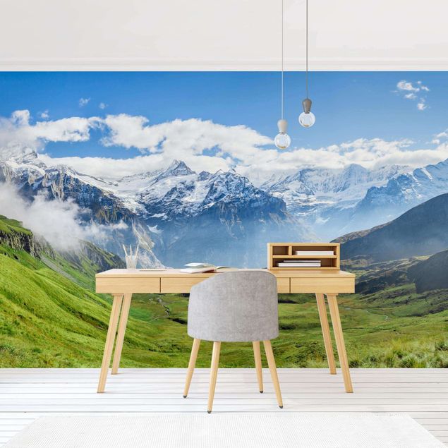 Papier peint moderne Panorama alpin de Swizz