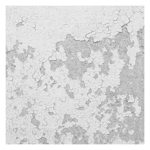 tapisserie panoramique Plâtre shabby en gris