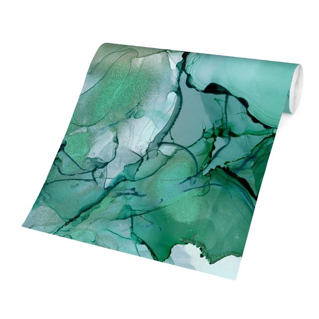 Papier peint - Emerald-Coloured Storm