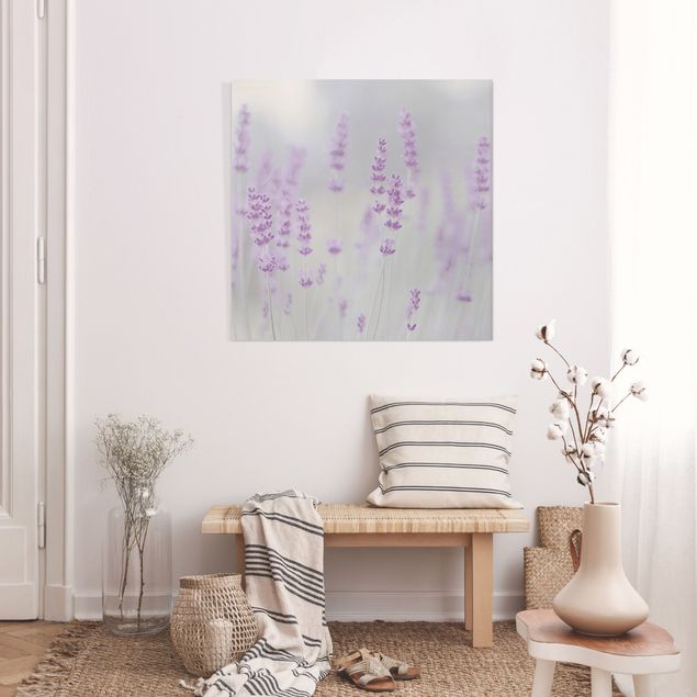 tableaux floraux Summer In A Field Of Lavender