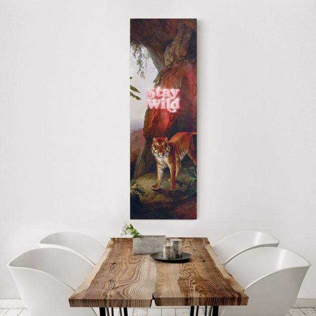 Tableaux animaux Tigre sauvage