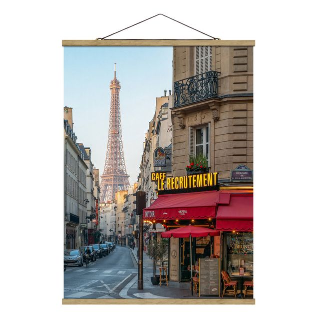 Tableau de ville Rues de Paris