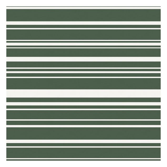 papier peint xxl Stripes On Green Backdrop