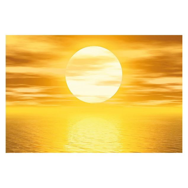 Papier peint panoramique paysage Soleil d'été