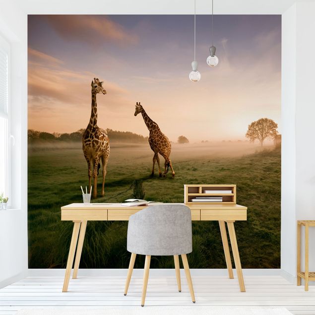Déco murale cuisine Surreal Giraffes