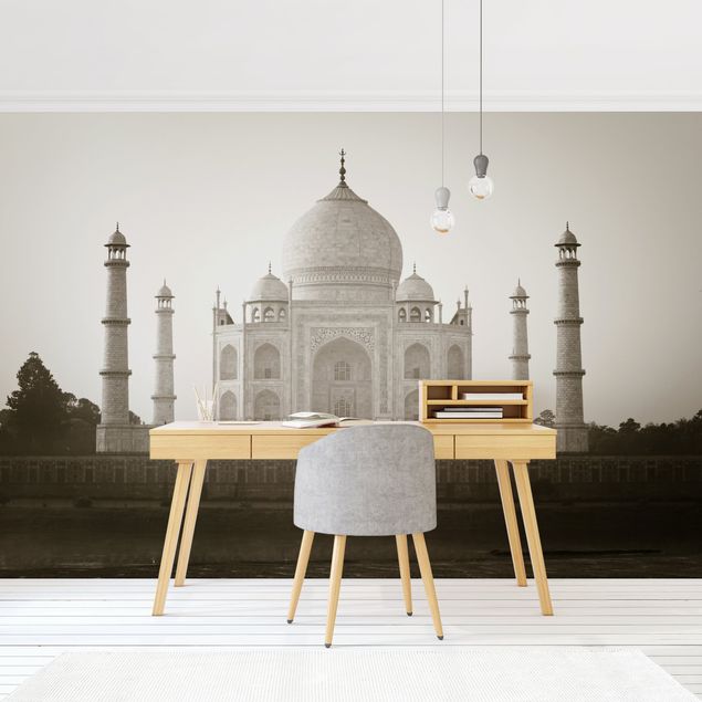 Papier peint panoramique ville Taj Mahal