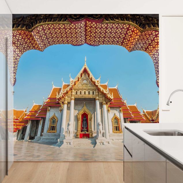 Papier peint bouddha Temple à Bangkok