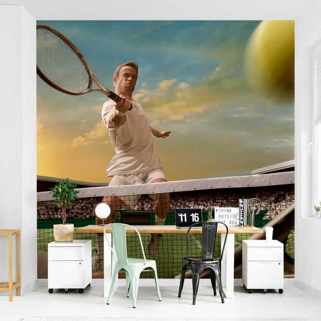 Papier peint panoramique Joueur de tennis