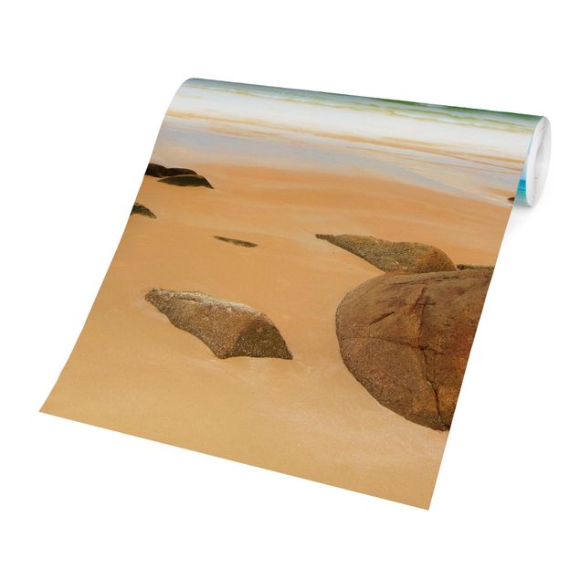 Papier peint bord de mer La plage