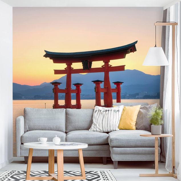 Papiers peints modernes Torii à Itsukushima