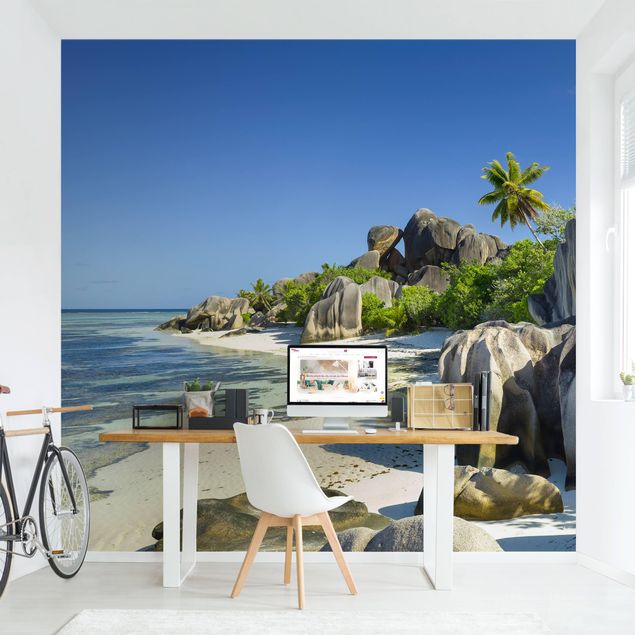 Papier peint moderne Dream Beach Seychelles