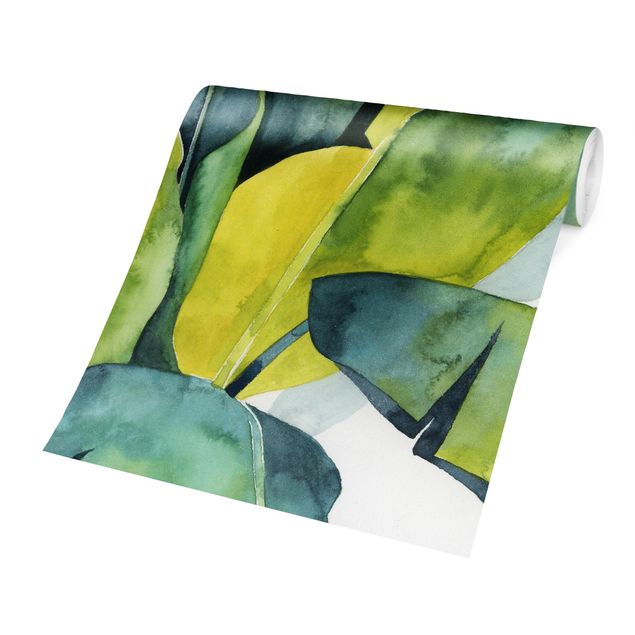 papier peint xxl Tropical Foliage - Banana