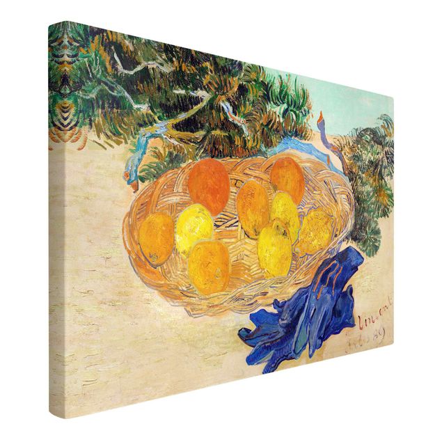 Tableau fruit Van Gogh - Nature morte aux oranges