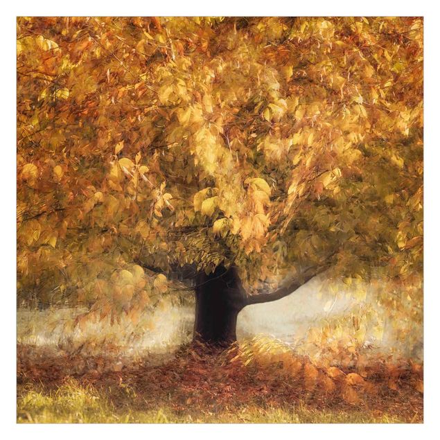 tapisserie panoramique Arbre de rêve en automne