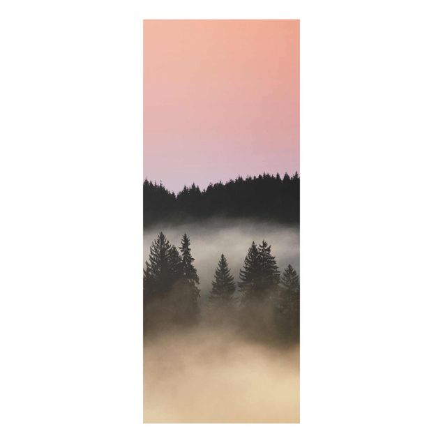 Tableaux nature Forêt brumeuse de rêve