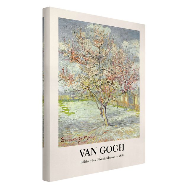 Tableaux Artistiques Vincent van Gogh - Blossoming Peach Tree - Museum Edition