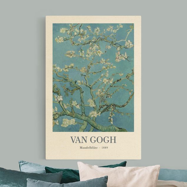 Tableaux pointillisme Vincent van Gogh - Amandier en fleur - Édition musée