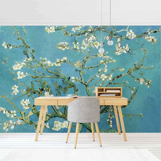 Toile impressionniste Vincent Van Gogh - Fleurs d'amandier