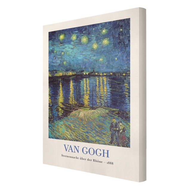 Tableau reproduction Vincent van Gogh - Starry Night - Museum Edition