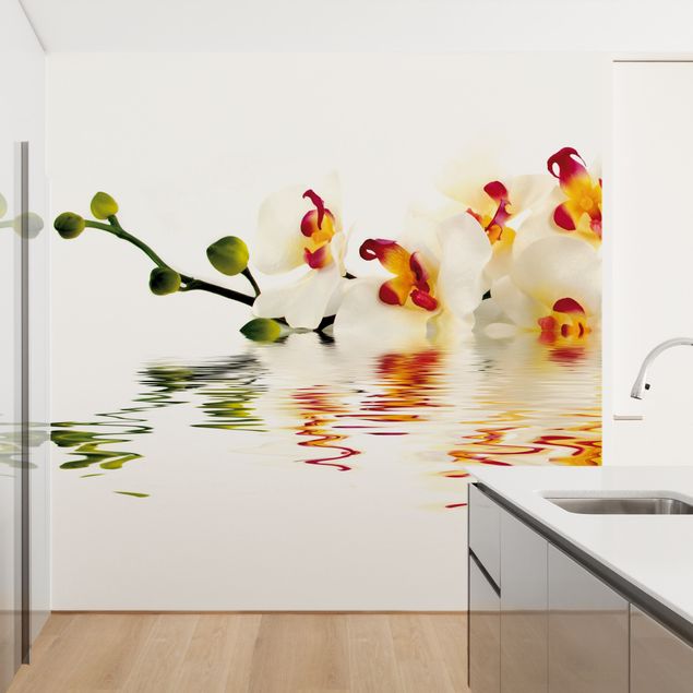 Papier peint moderne Vivid Orchid Waters