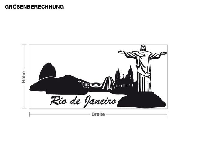 Déco mur cuisine Rio de Janeiro