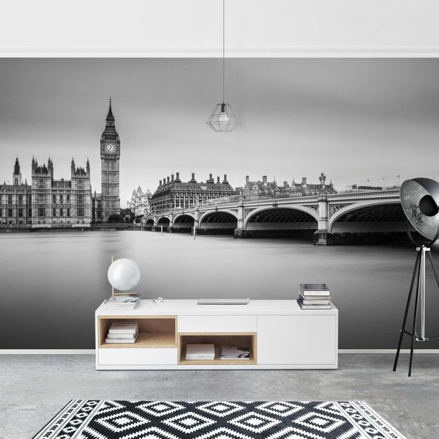 Papier peint london Pont de Westminster et Big Ben