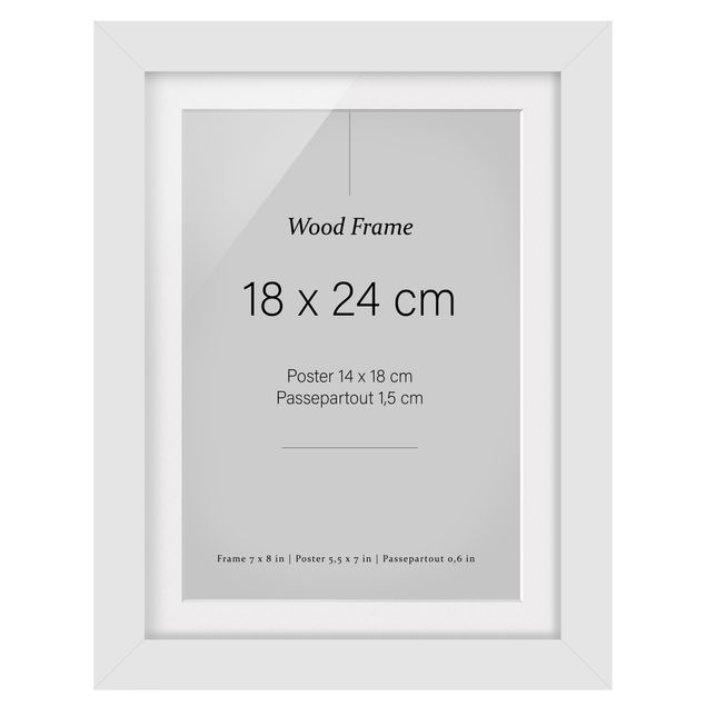 Cadre - Picture Frame White High-3: 4