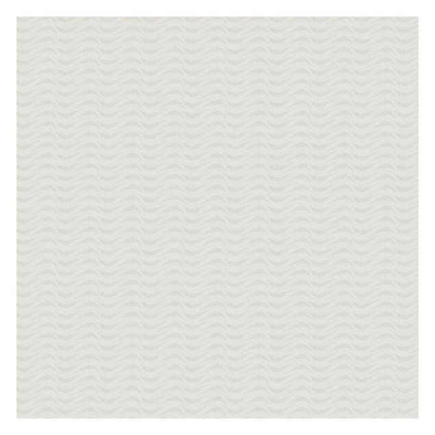 Papier peint panoramique Delicate Wave Pattern In Grey