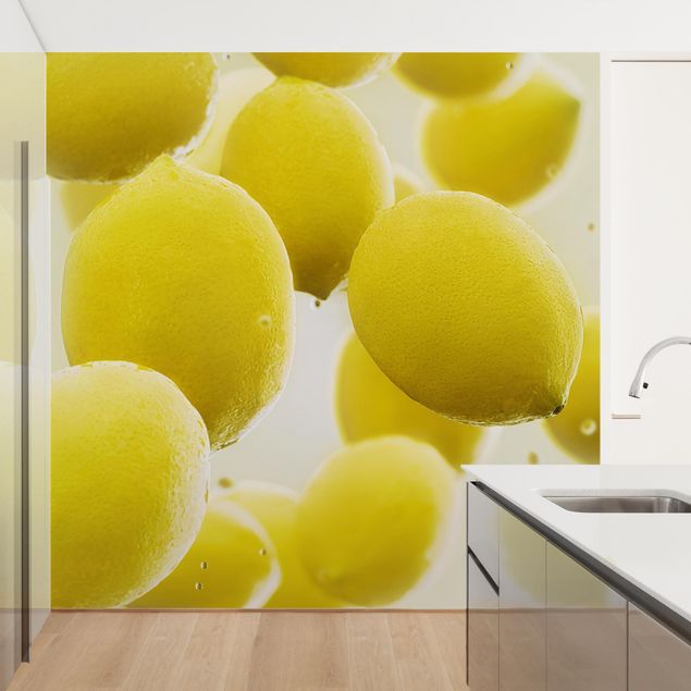 Papier peint - Lemons In Water