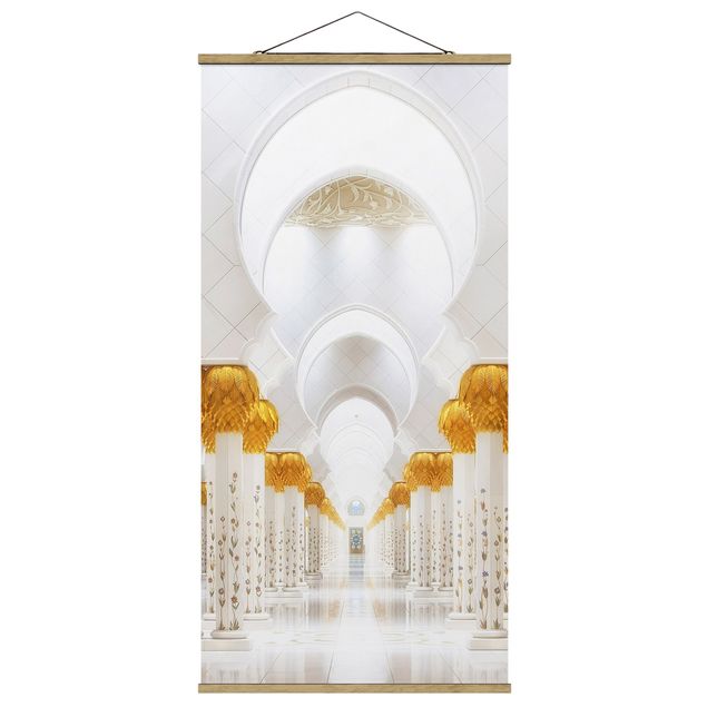 Tableaux dessins Mosquée en or